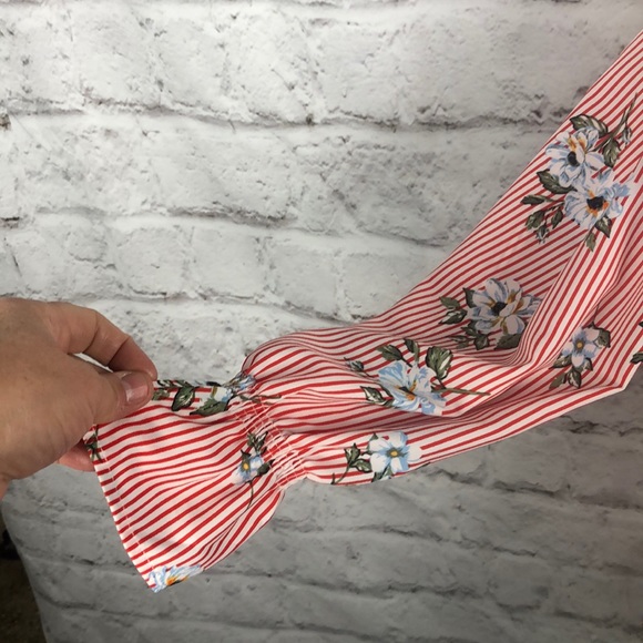 NWOT Suzanne Betro Cold Shoulder Blouse Sz XL - Picture 6 of 8